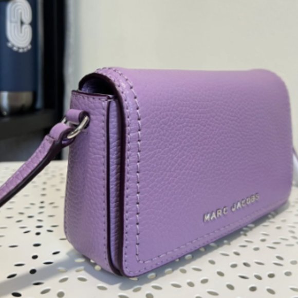 NEW! Marc Jacobs Groove Leather mini bag, purple orchid - Picture 7 of 7
